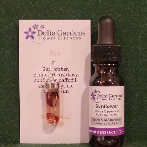 Sunflower Essence & Sun Amulet